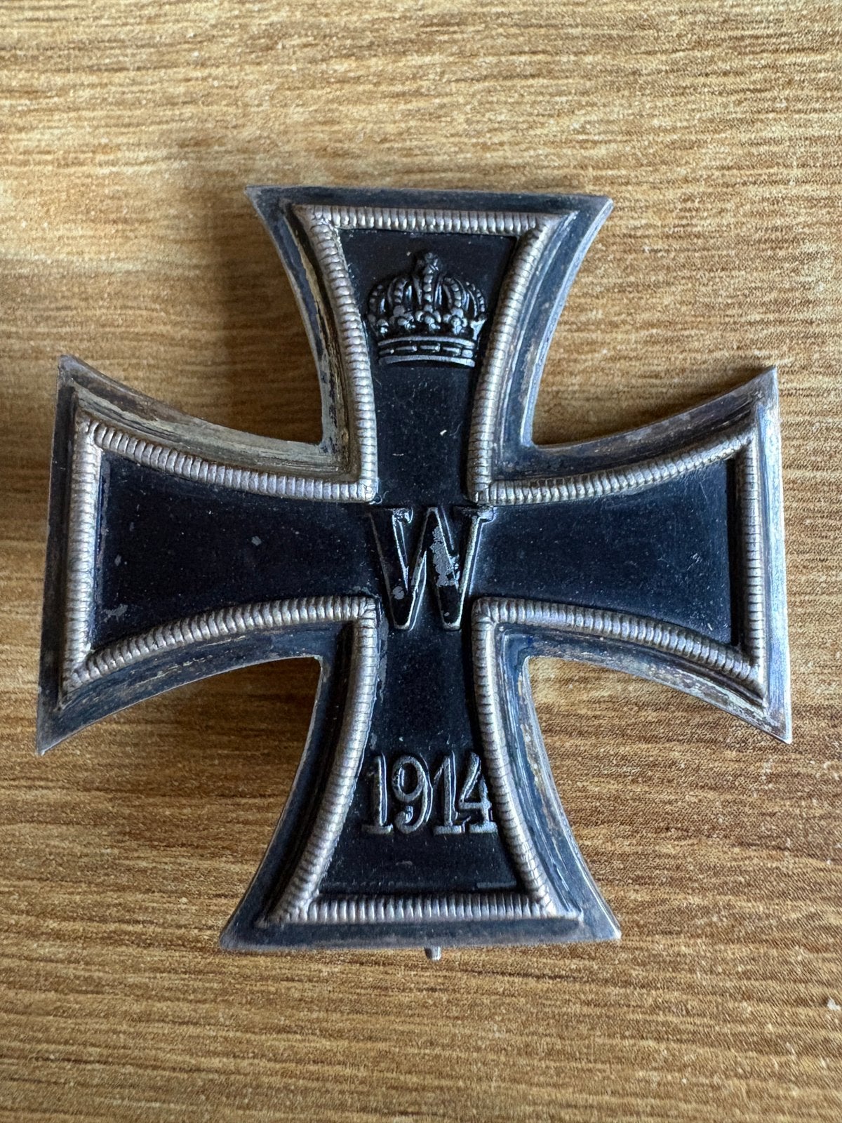 WO1 WW1 Duitse EK1 1914 gemarkeerd KO, Verzamelen, Ophalen of Verzenden, Landmacht, Duitsland
