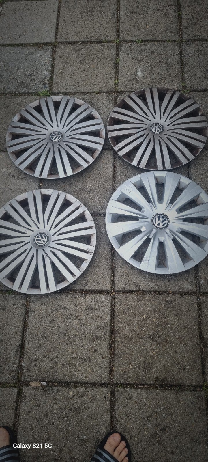 Te koop: VW wieldoppen, Ophalen, Gebruikt