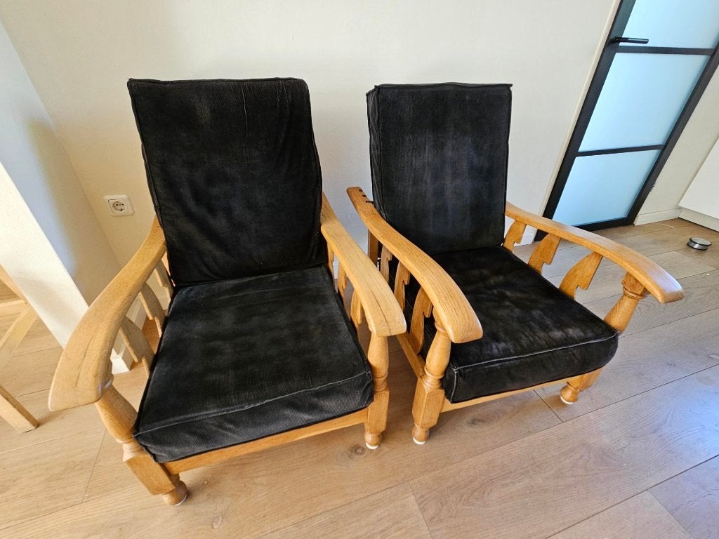 Rookstoel - antiek - 2x- in goede staat, Antiek en Kunst, Ophalen
