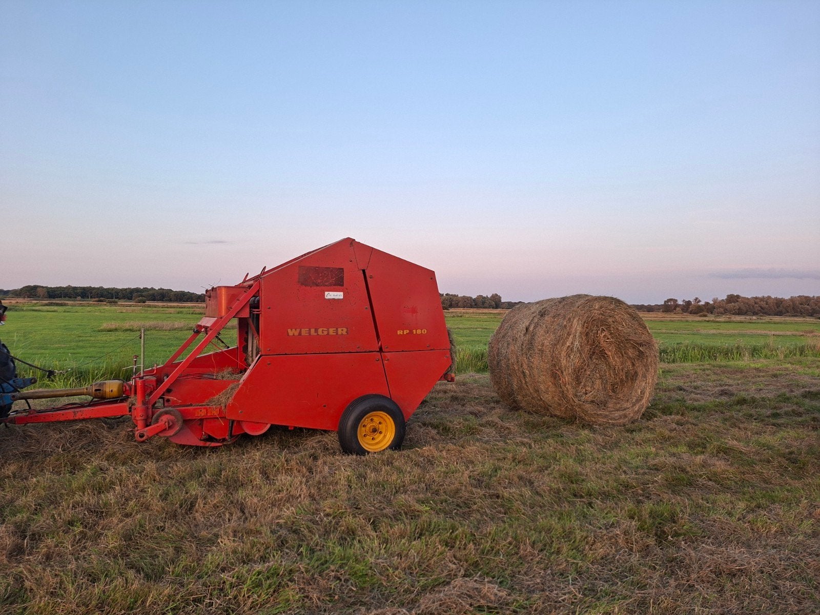 Welger RP 180 rondebalenpers balenpers, Ophalen, Veehouderij, Oogstmachine