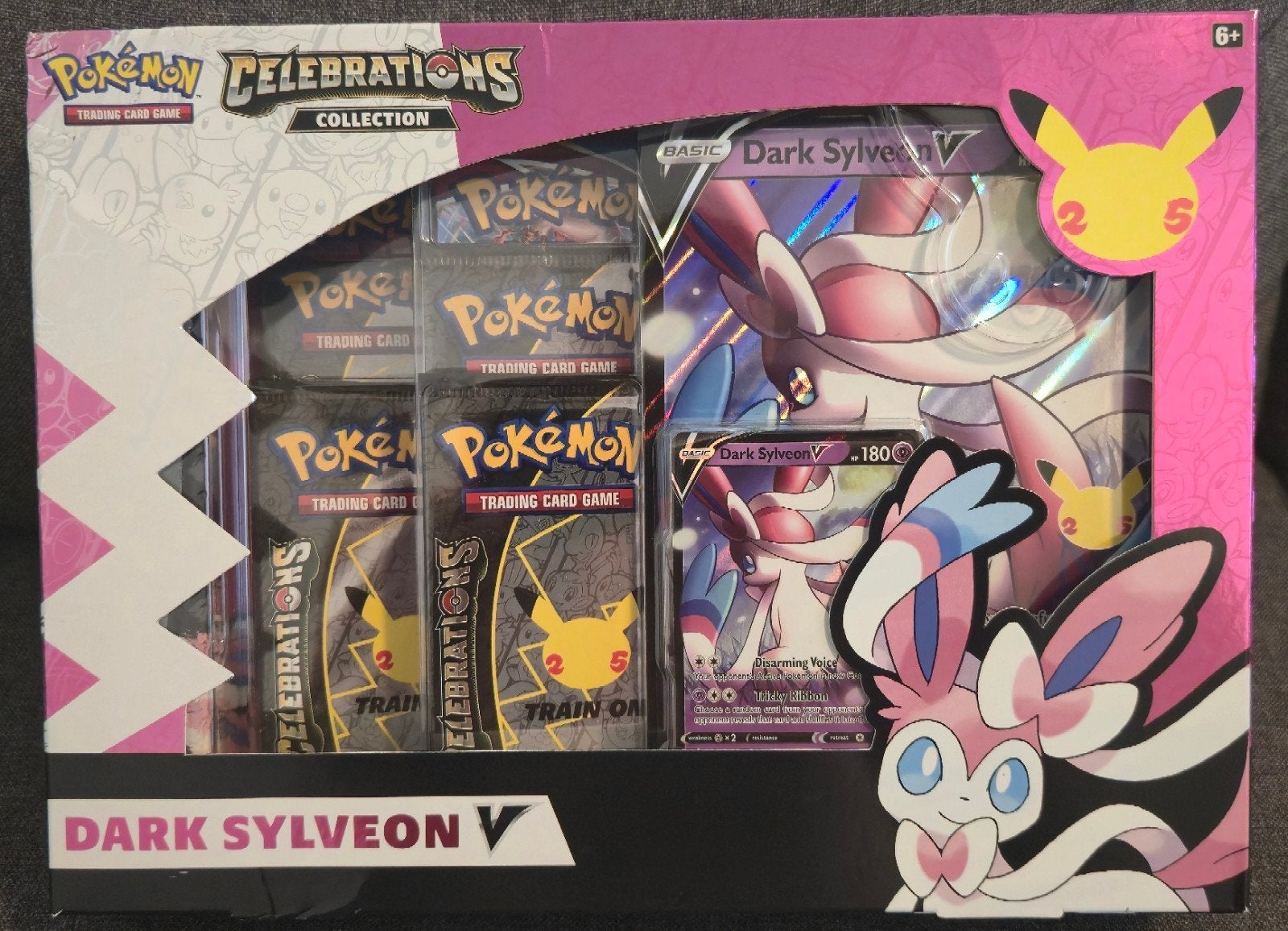 Pokémon TCG Celebrations 25th Anniversary Dark Sylveon V, Ophalen of Verzenden, Nieuw, Boosterbox, Foil