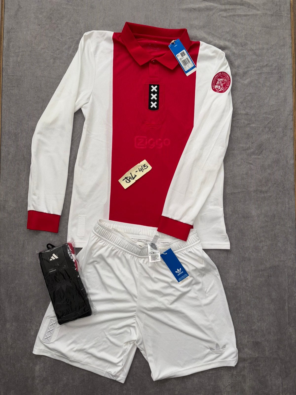 Ajax tenue 24/25, 125 jaar jubileum shirt limited afca, Maat XS of kleiner, Verzenden, Zo goed als nieuw, Shirt