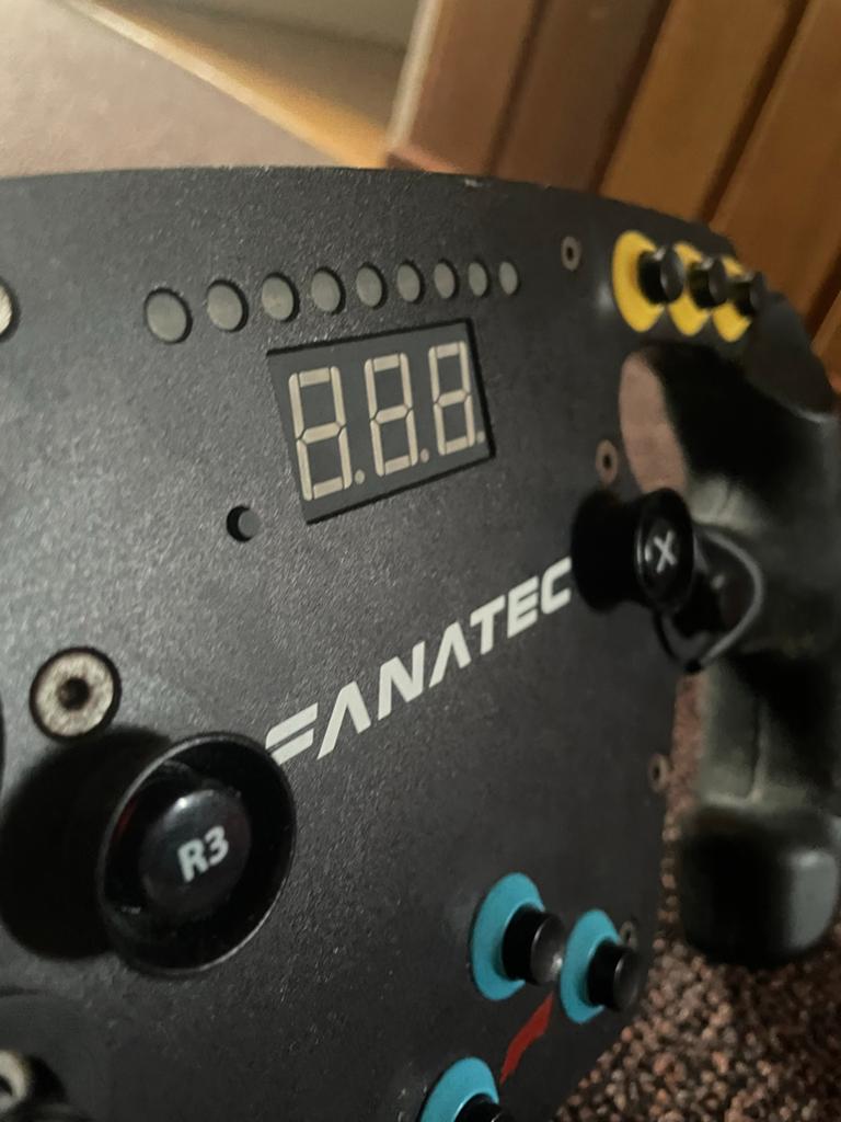 Fanatec clubsport f1 esports stuur quick release, Ophalen of Verzenden, Gebruikt