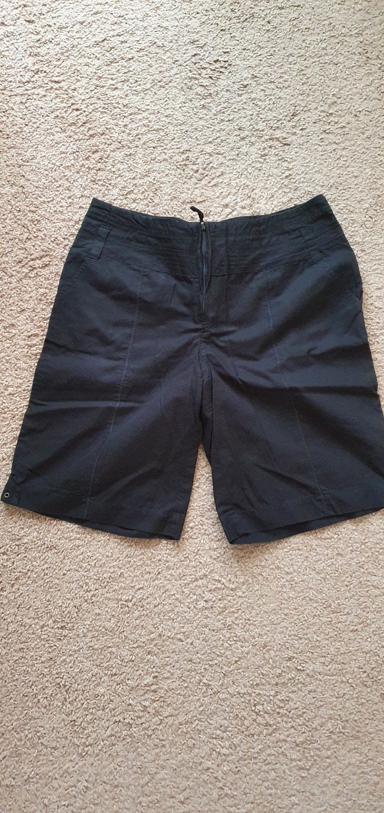 MUCHO Zwarte Korte Broek met Rits - Maat 40, Maat 38/40 (M), Kort, Zwart, Nieuw