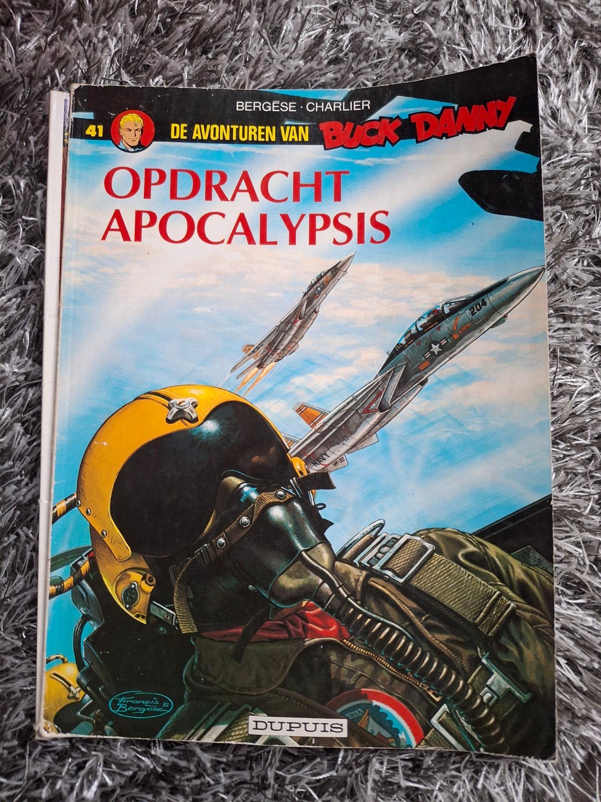 Jean-Michel Charlier - Opdracht apobalypsis, Gelezen, Eén stripboek, Jean-Michel Charlier, Ophalen of Verzenden