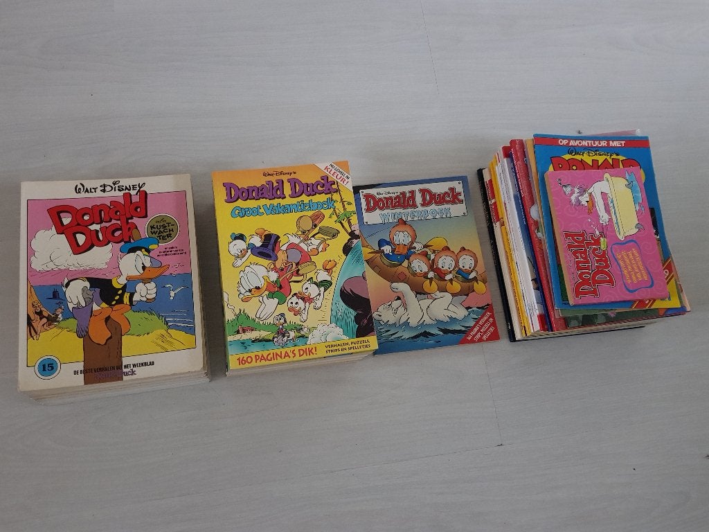 diverse Walt Disney (1) Donald Duck, Boeken, Meerdere stripboeken, Ophalen of Verzenden, Gelezen, Walt Disney