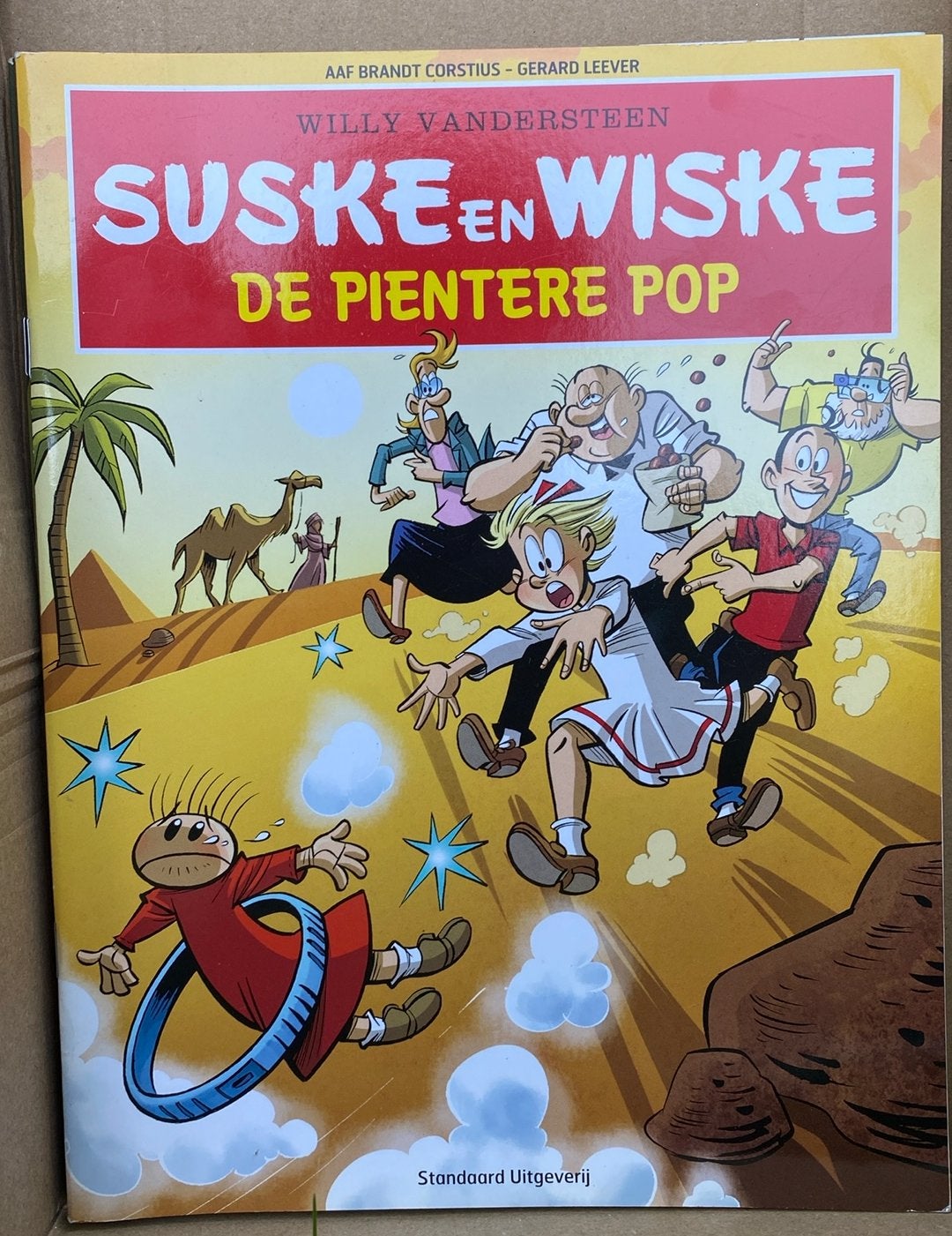 Suske en Wiske de pientere pop, Eén stripboek, Ophalen of Verzenden, Zo goed als nieuw