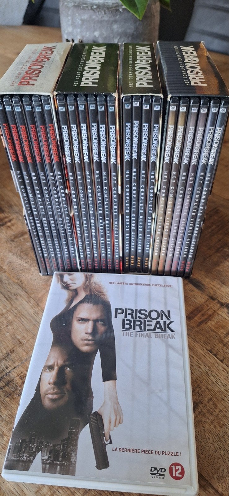 Prison Break DVD Serie Seizoen 1-4 + The Final Break film D, Nederlands, Actiethriller, Ophalen of Verzenden, Vanaf 12 jaar