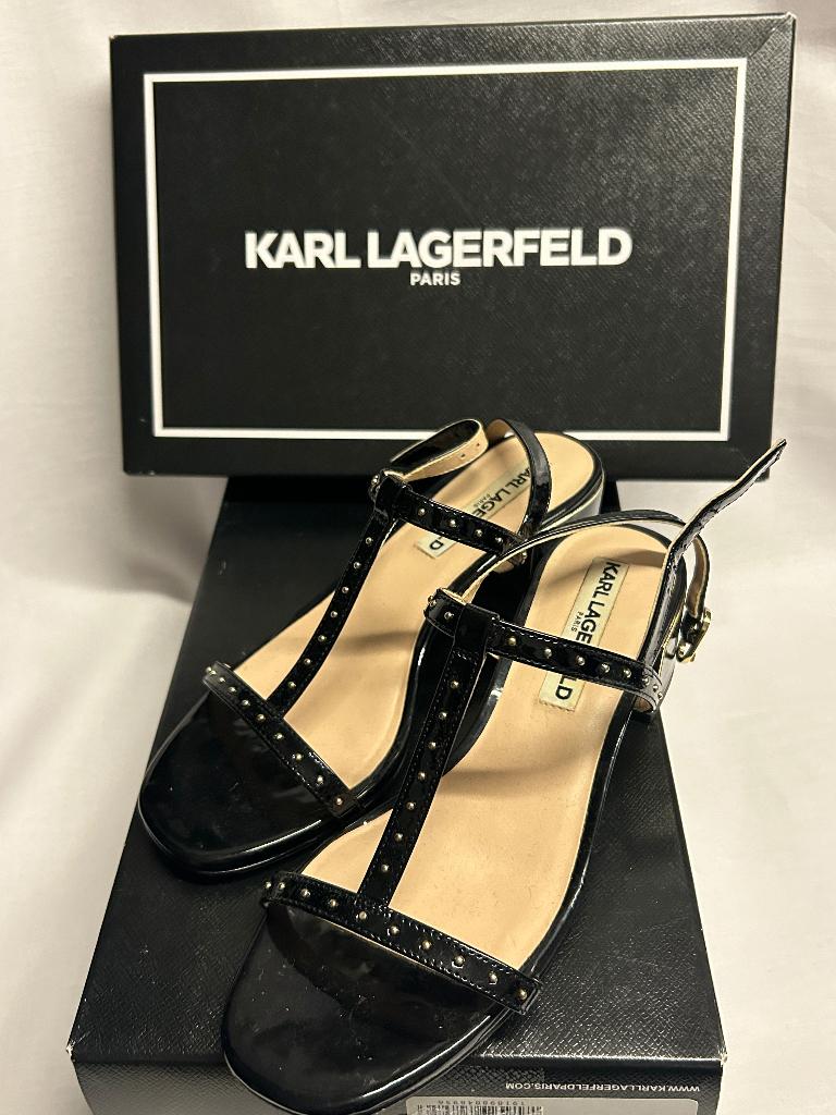 Ivm teveel schoenen Karl Lagerveld sandalen maat 36, Kleding | Dames, Schoenen, Zwart, Zo goed als nieuw, Sandalen of Muiltjes