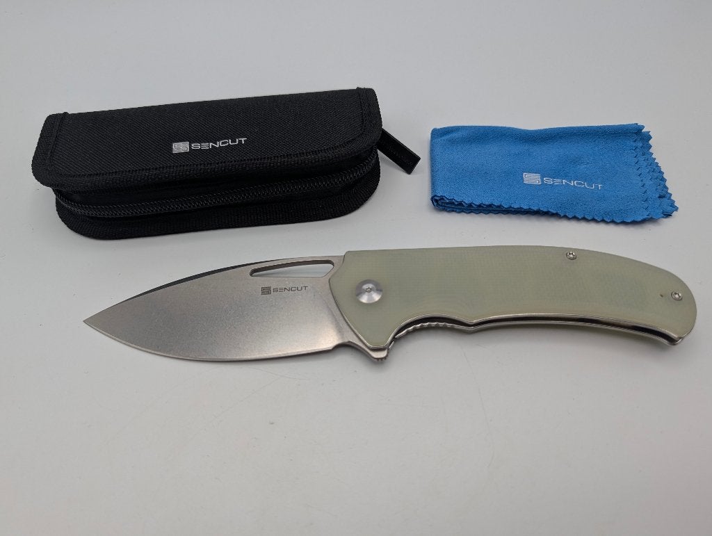 Sencut Phantara Natural G10 zakmes, Ophalen of Verzenden, Zo goed als nieuw