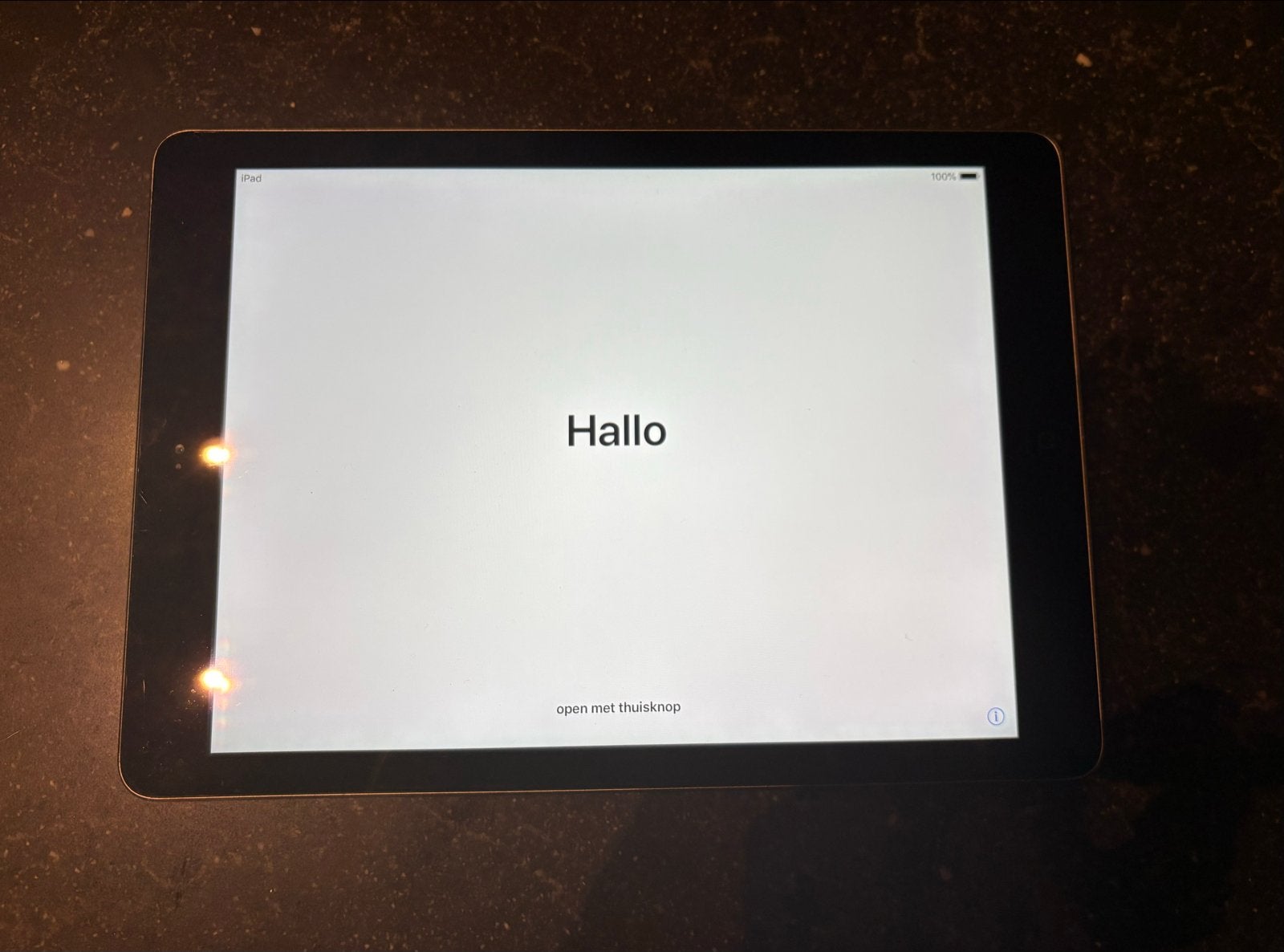 Apple iPad Air, Computers en Software, Apple iPad Air, Zo goed als nieuw, Grijs, 16 GB