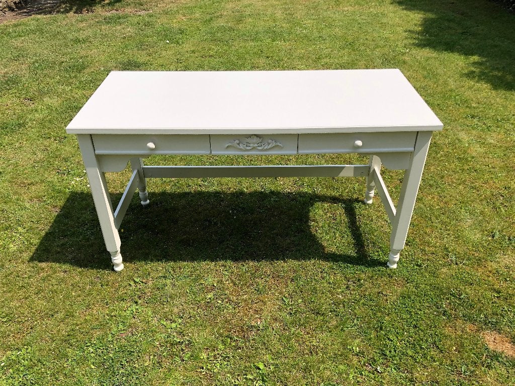Mooi klassiek bureau, Ophalen, Overige typen, Gebruikt, 146 cm