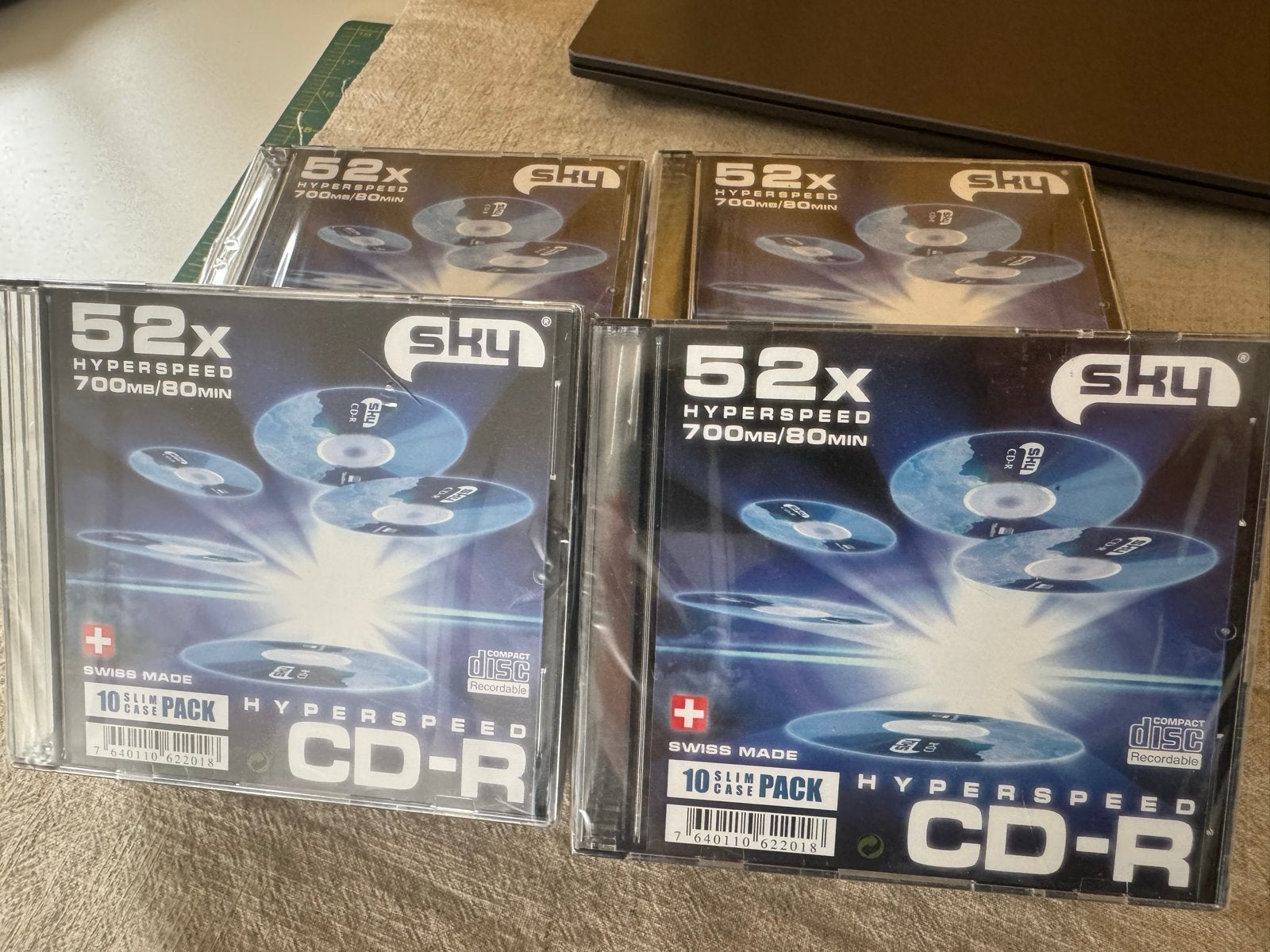 SKY CD-R 700MB/80MIN 52x Hyperspeed (40 stuks), Ophalen of Verzenden, Nieuw, Cd, Op spindel