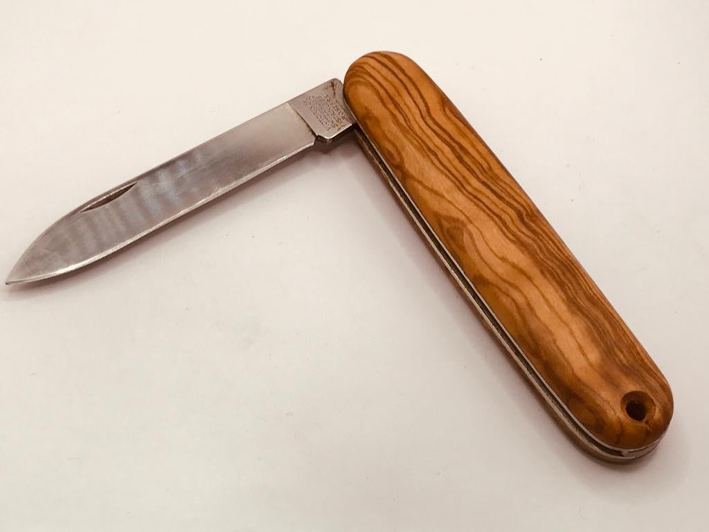 Victorinox Wood Olive 108 mm Solo Adventurer 1 blade Safari, Ophalen of Verzenden, Zo goed als nieuw