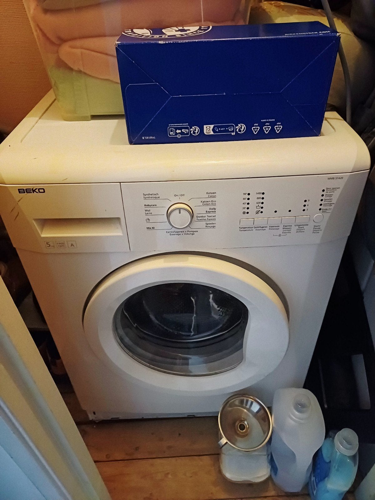 Beko Wasmachine 5-6 kg, 1000-1200 rpm, compact/klein., Ophalen