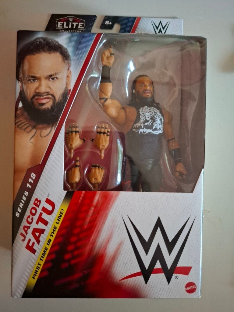 Jacob Fatu WWE figure, Ophalen of Verzenden, Zo goed als nieuw