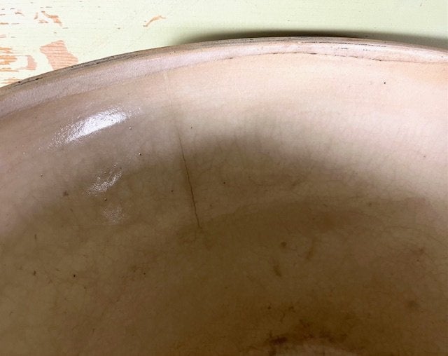 Franse grès aardewerk tian 19e eeuw doorsnede 40 cm, Ophalen of Verzenden