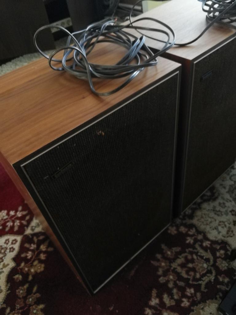 Goodmans speakers, vintage boxen, Ophalen, Minder dan 60 watt, Front, Rear of Stereo speakers, Overige merken
