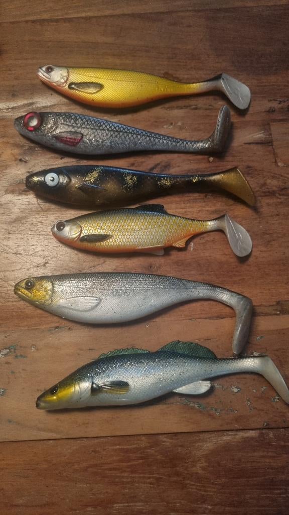 6x shads ca. 17cm, Ophalen of Verzenden, Overige typen
