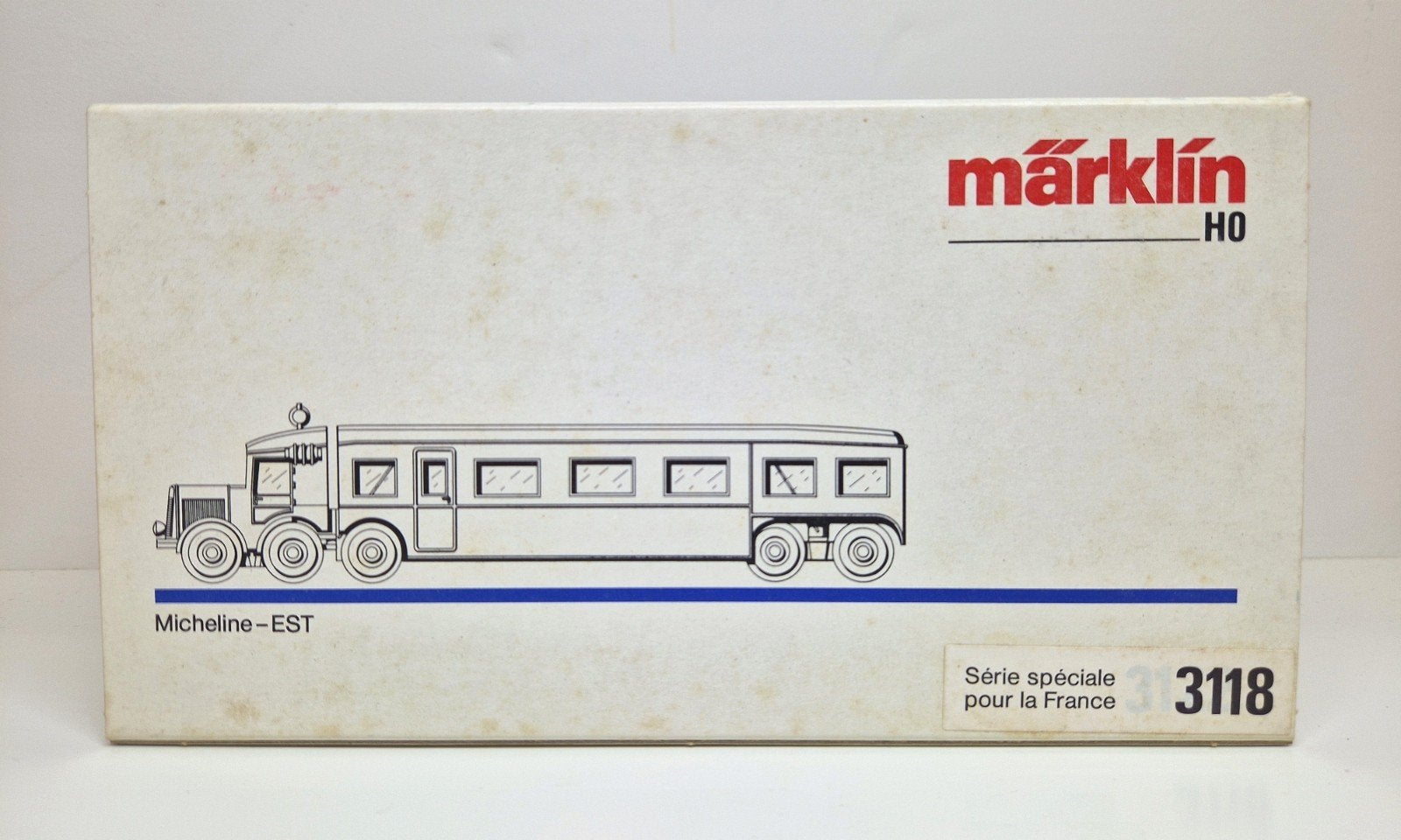 Märklin H0 3118 Micheline-Est railbus Franse uitvoering., Ophalen, Wisselstroom, Locomotief, Nieuw