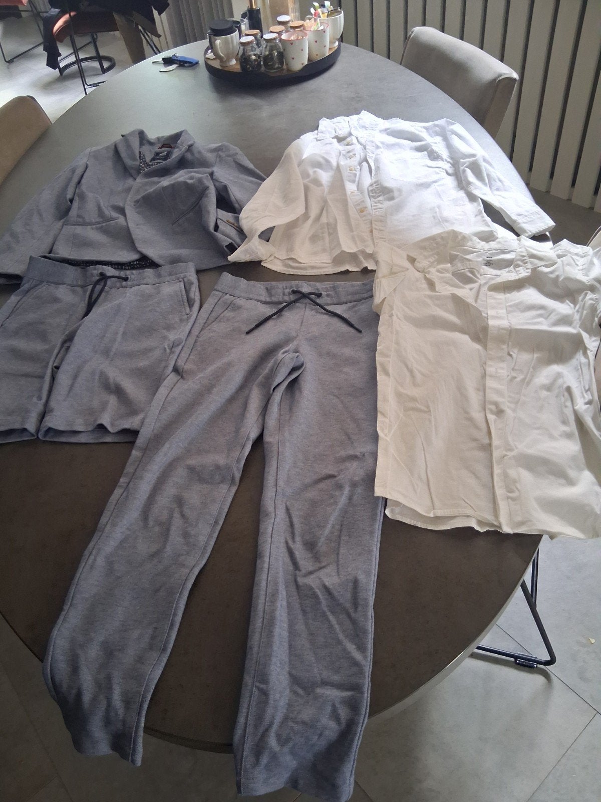 Jongens kledingpakket:mt 146, WE pak en Zara/WE shirts, Gebruikt, WE, Zara, Ophalen of Verzenden, Setje