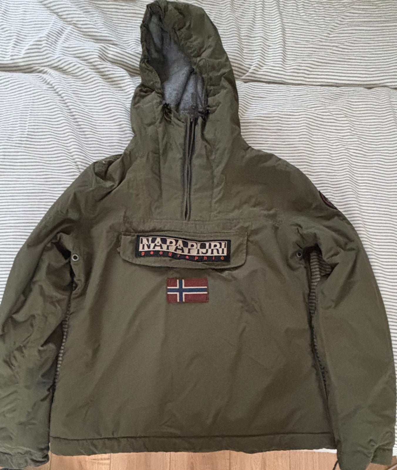 Napapijri jas, Verzenden, Gedragen, Maat 48/50 (M), Groen