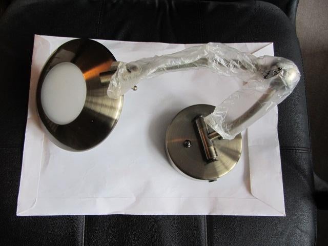 wand lampje Jan des Bouvrie, Ophalen, Halogeen, Metaal of Aluminium, Nieuw