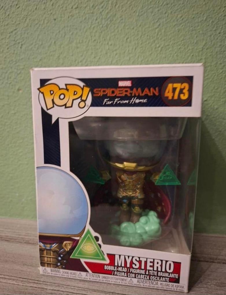 Funko Pop! Marvel Spider-Man Far From Home Mysterio #473, Ophalen of Verzenden, Zo goed als nieuw