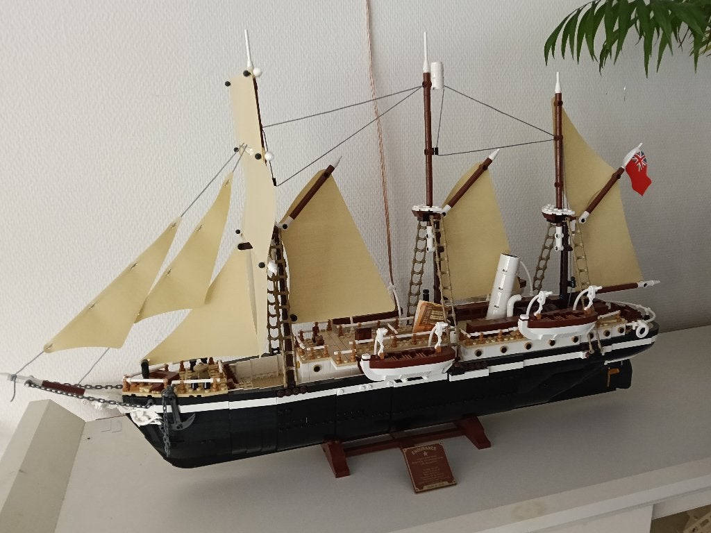 Lego endurance en chackletons lifeboat., Lego, Compleet, Ophalen of Verzenden, Zo goed als nieuw