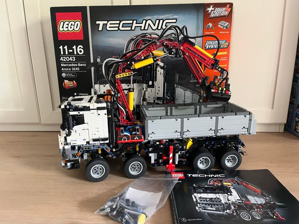 LEGO Technic 42043 Mercedes-Benz Arocs 3245, Lego, Ophalen of Verzenden, Zo goed als nieuw, Technic
