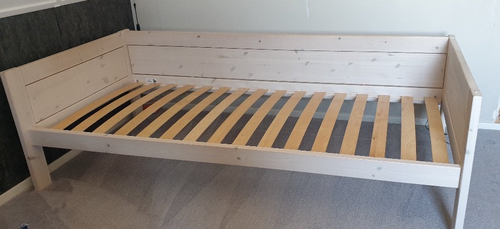 Lifetime bed, Ophalen, Lattenbodem, 180 cm of meer, 100 cm of meer