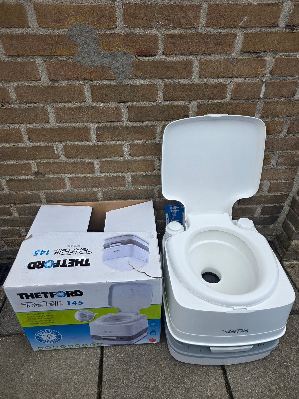 Nieuwe Thetford Porta Potti 145 draagbaar toilet, Ophalen, Nieuw