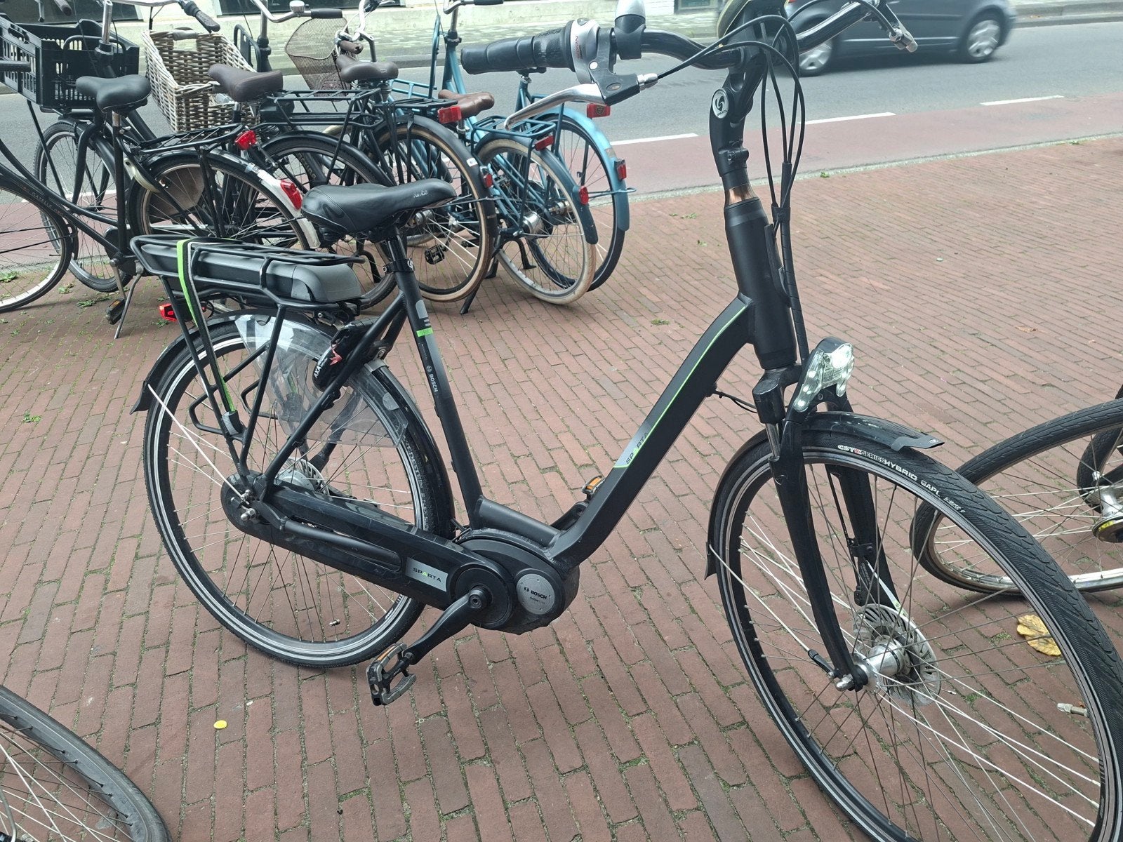 Sparta elektrische fiets bosch incl 3 manden Garantie, Ophalen of Verzenden, Zo goed als nieuw, Sparta