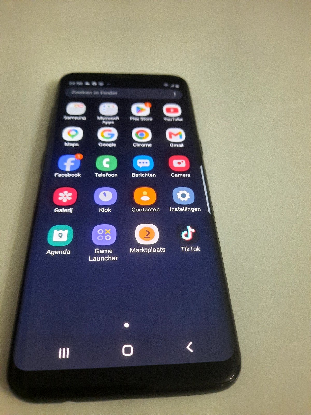 Samsung Galaxy S8 - 64GB - Zwart - Zo goed als nieuw, Telecommunicatie, Zwart, Touchscreen, Ophalen of Verzenden, Zo goed als nieuw
