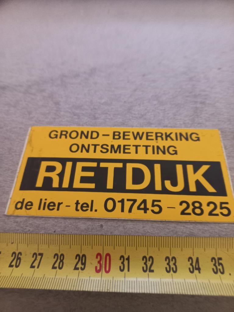 Grond bewerking rietdijk de lier, Ophalen of Verzenden, Zo goed als nieuw