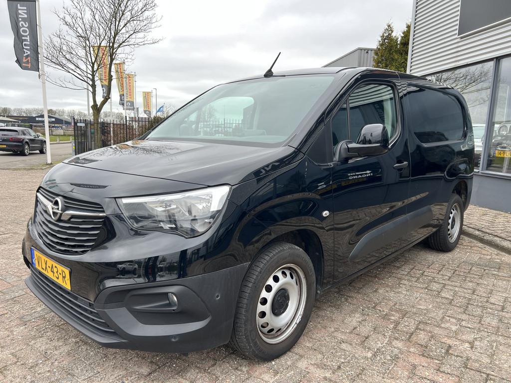 Opel Combo 1.5D L2H1 Navi/Carplay/Camera/Cruise (bj 2021), Voorwielaandrijving, Gebruikt, 4 cilinders, Zwart