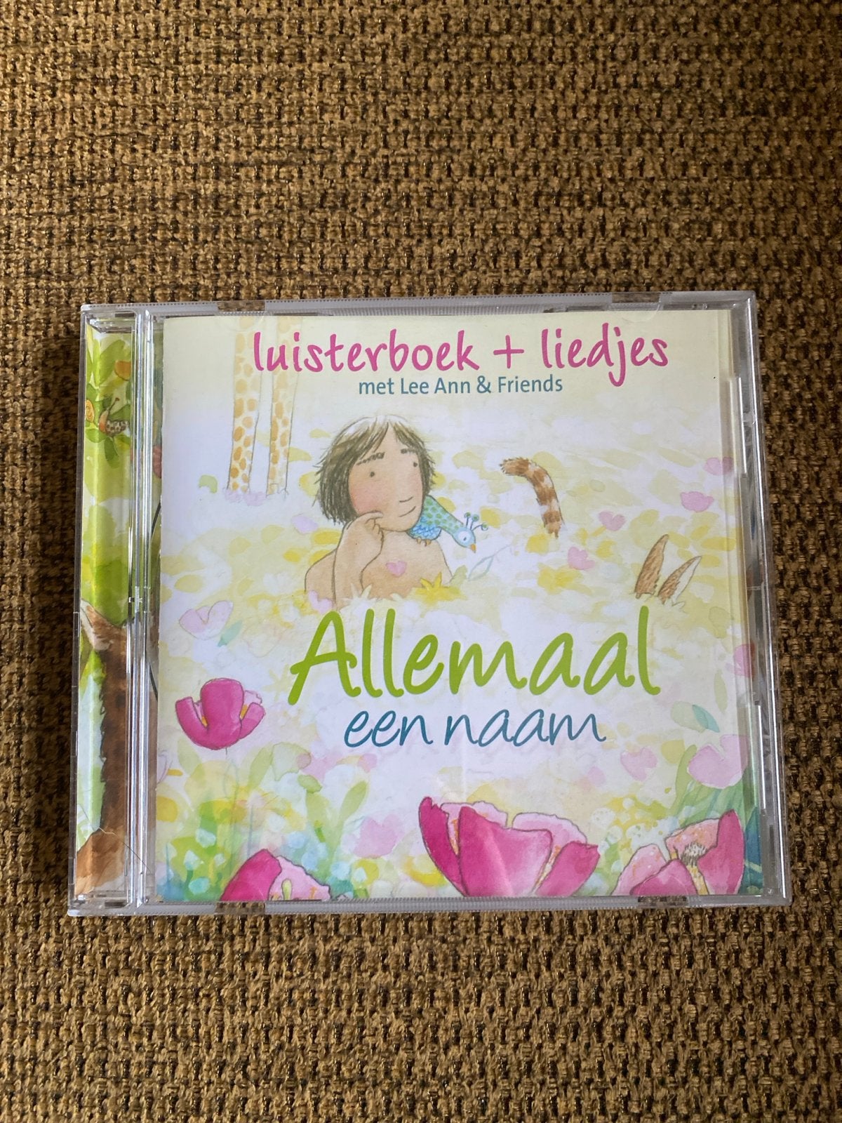 Luisterboek + Liedjes: Allemaal een naam (Lee Ann & Friends), Luisterboek, Ophalen of Verzenden, Zo goed als nieuw, Inclusief boekje