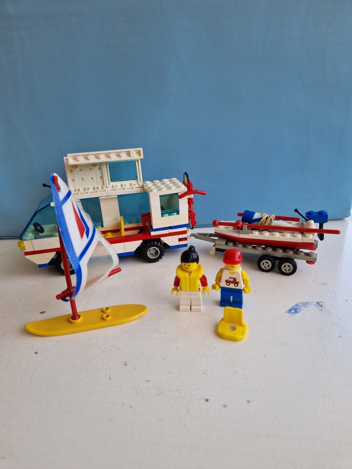 Lego 6351 - Surface N' sail camper, Gebruikt, Lego, Ophalen of Verzenden, Complete set
