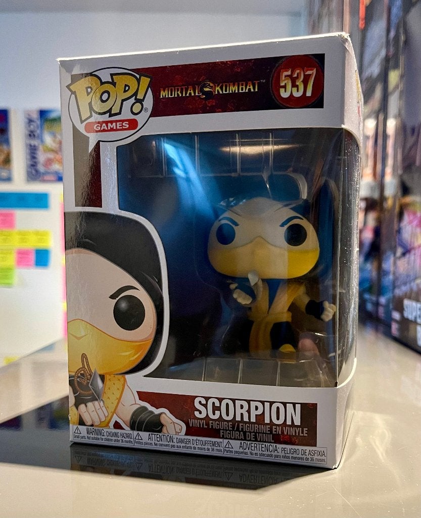 Funko POP - Mortal Kombat - Scorpion - #537, Ophalen of Verzenden, Zo goed als nieuw