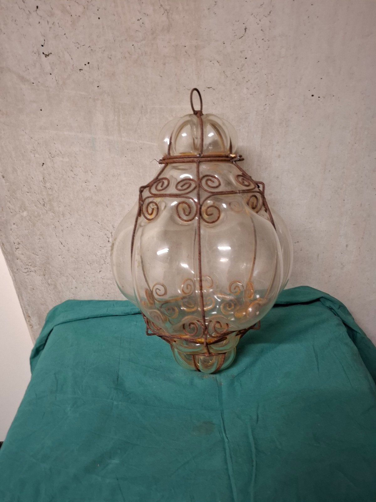 venetiaanse lamp, Ophalen, Gebruikt, Glas