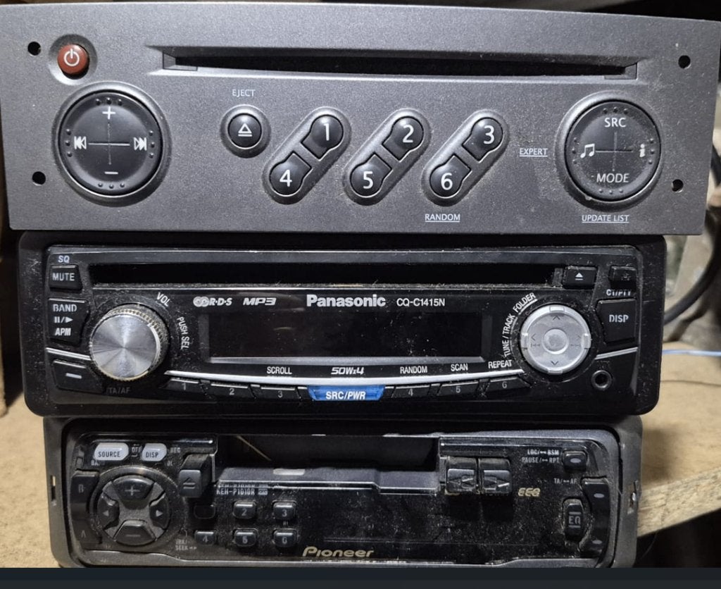 autoradio's, Ophalen, Gebruikt