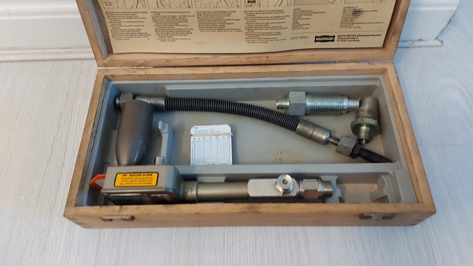 DIESEL COMPRESSIE METER MOTOMETER  100 %, Auto diversen, Autogereedschap, Ophalen