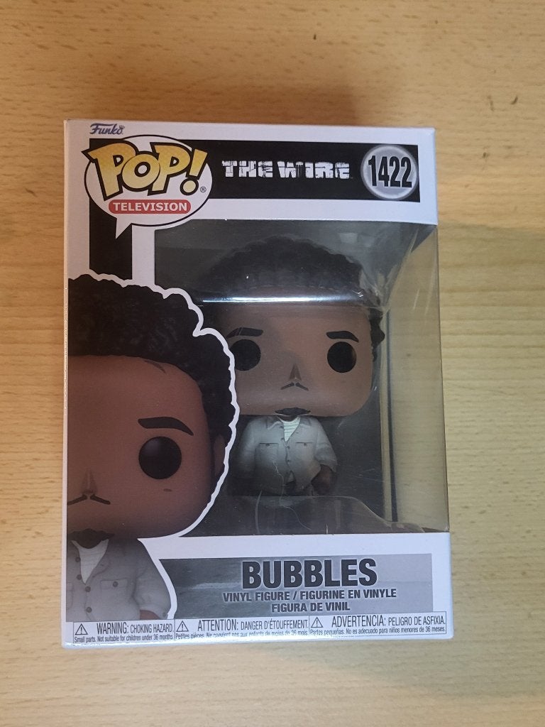Funko Pop! The Wire - Bubbles #1422, Ophalen of Verzenden, Zo goed als nieuw