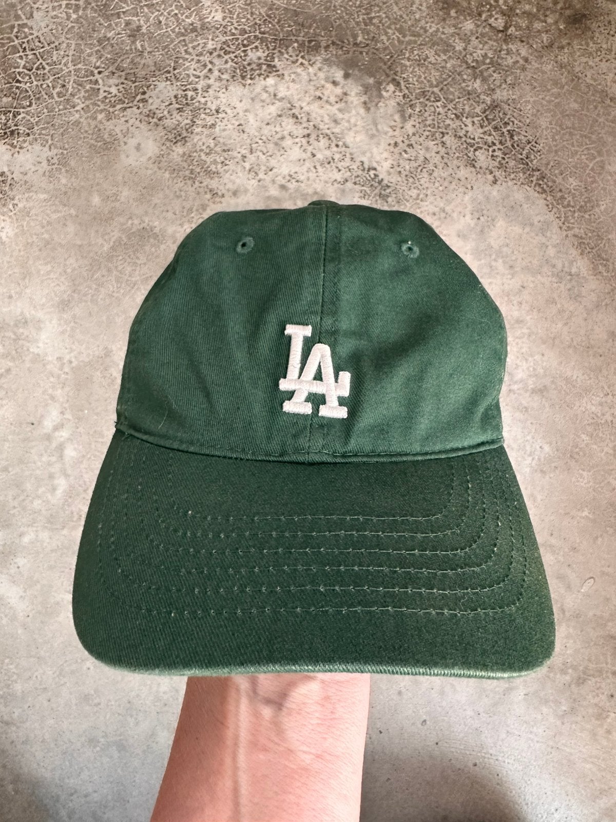 LA MLB Major League Baseball Cap Pet Groen, Kleding | Heren, Hoeden en Petten, Ophalen of Verzenden, Zo goed als nieuw, X, X