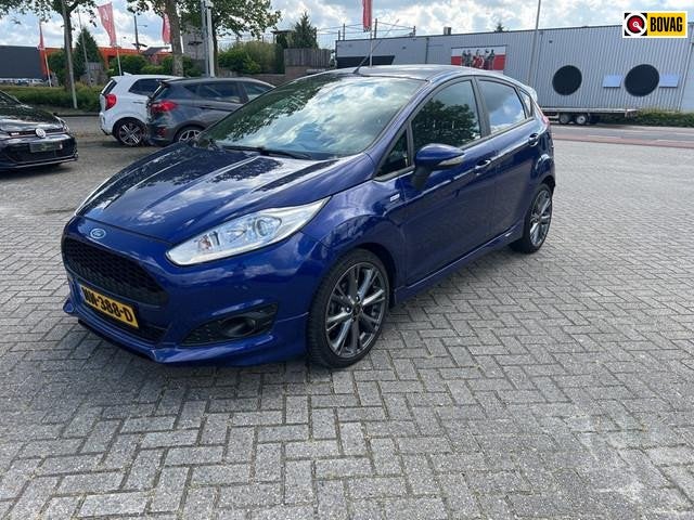 Ford Fiesta 1.0 EcoBoost ST Line, Auto's, Ford, Voorwielaandrijving, Blauw, 23 km/l, Origineel Nederlands