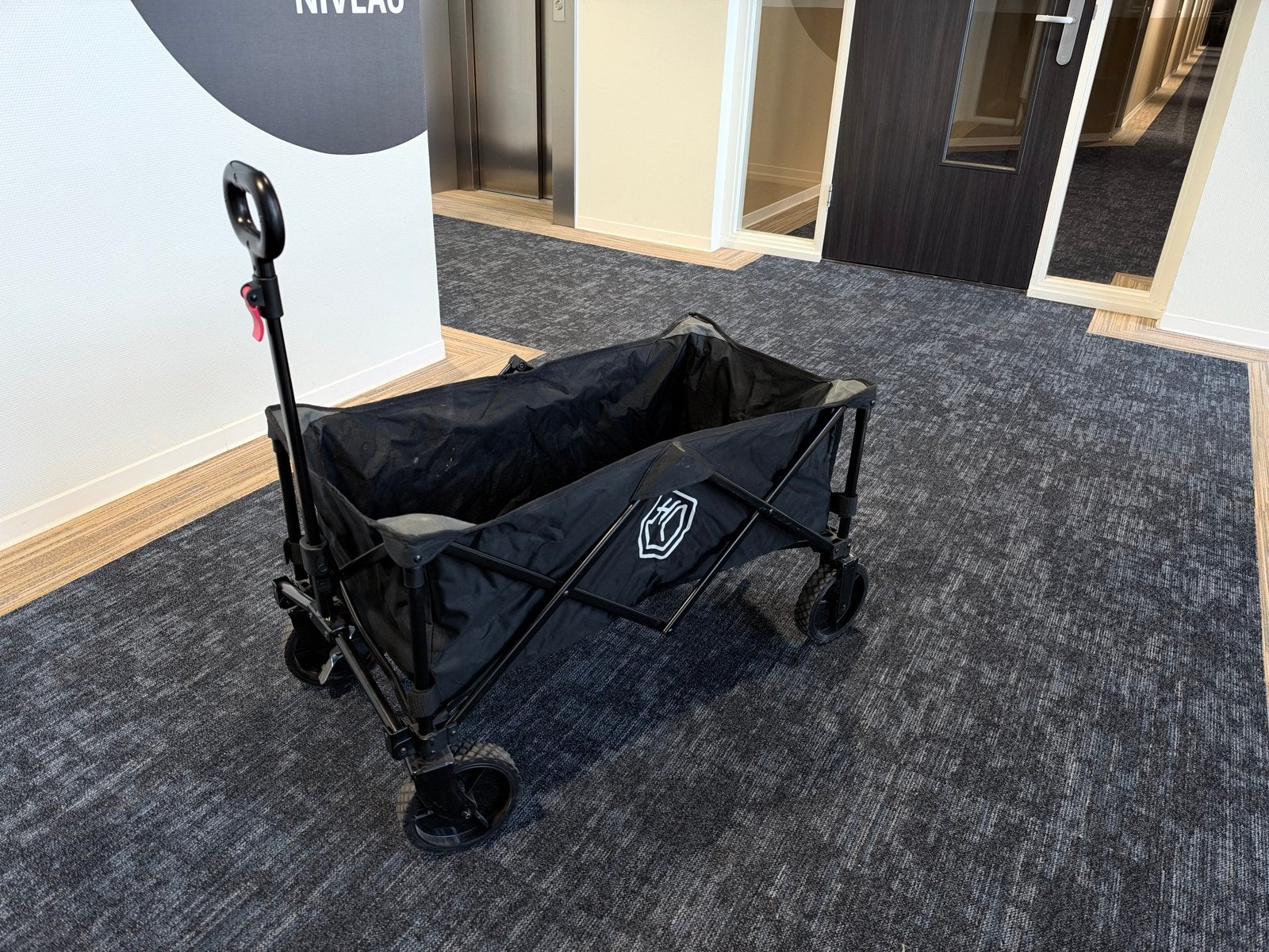 Opvouwbare Camping Kar / shopping cart 127L, Caravans en Kamperen, Ophalen, Opvouwbaar, Zo goed als nieuw
