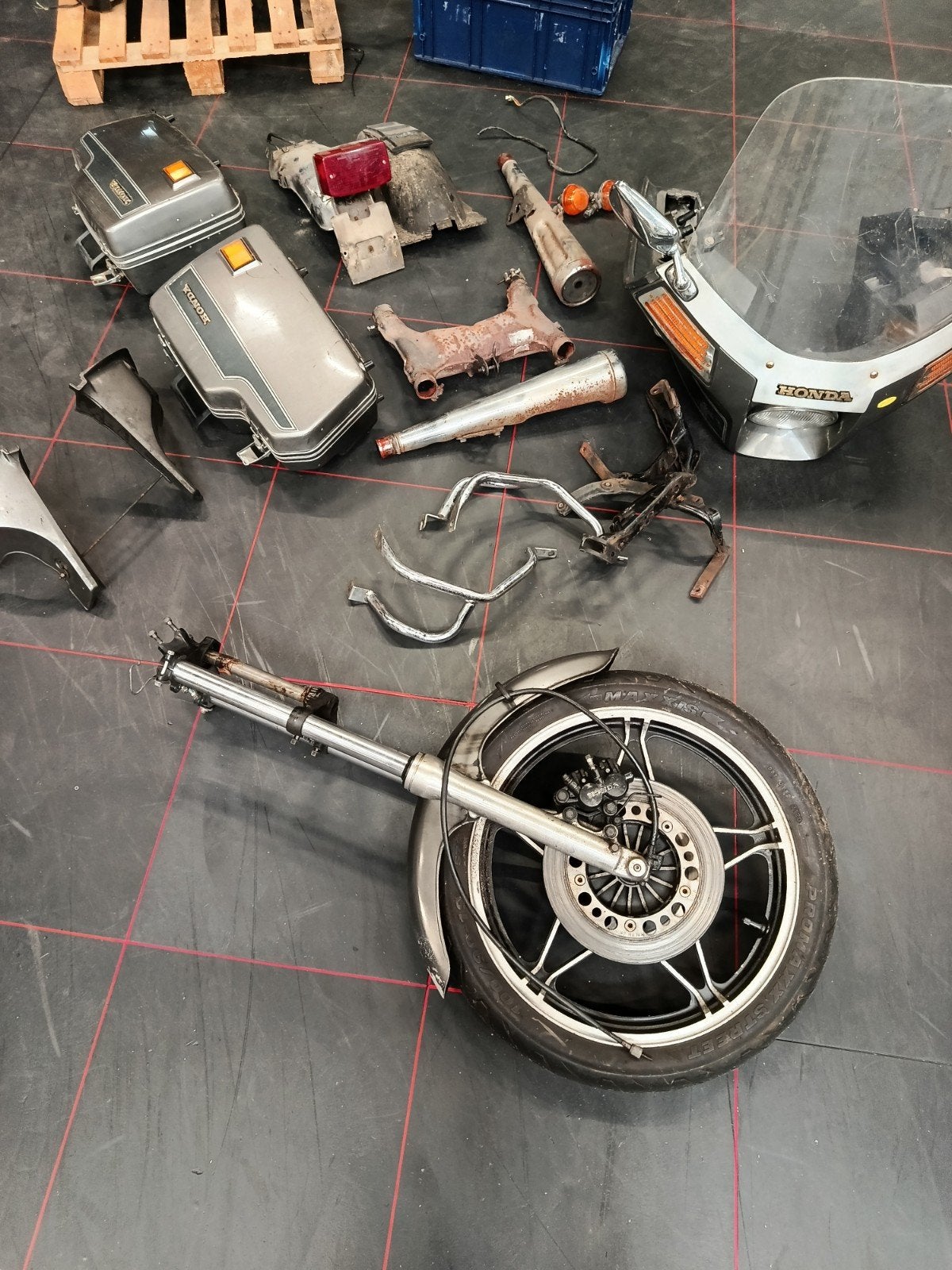 Honda Silverwing/cx500 onderdelen, Motoren, Ophalen, Gebruikt