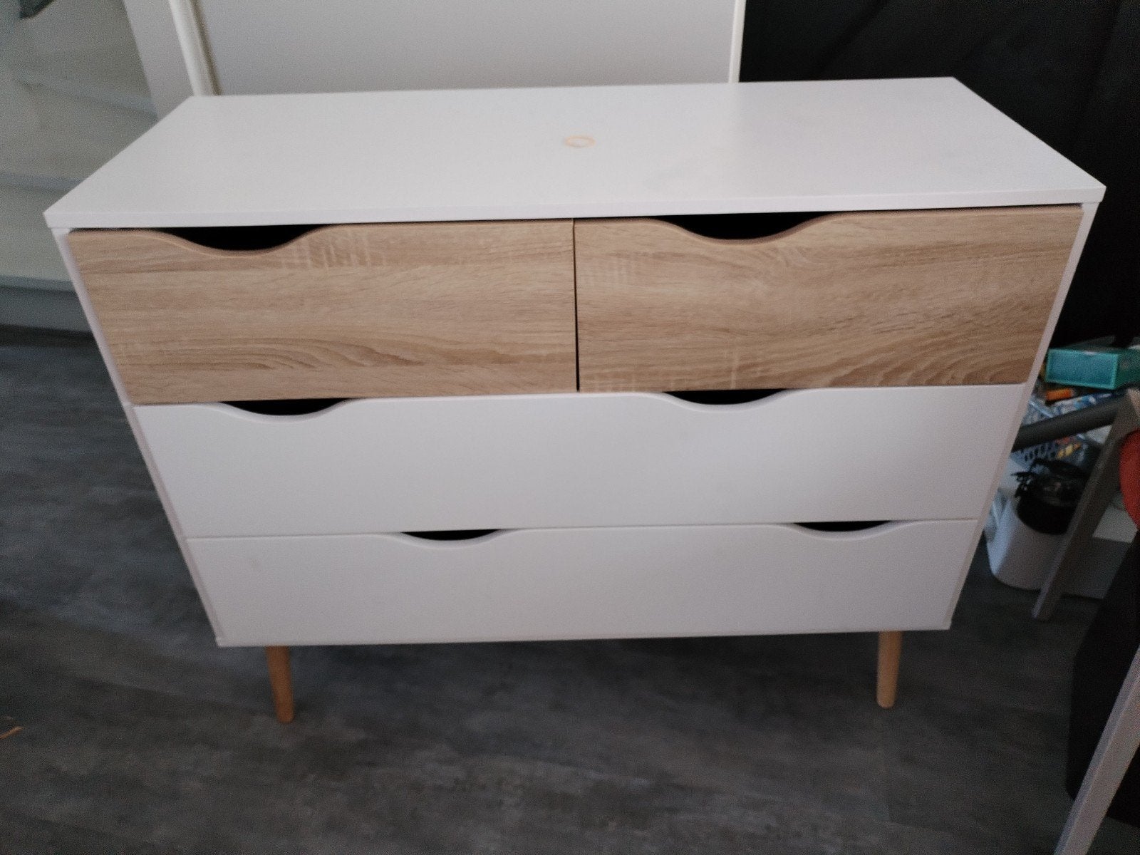 dressoir kastje, Gebruikt, 100 tot 150 cm, Ophalen of Verzenden, 3 of 4 laden