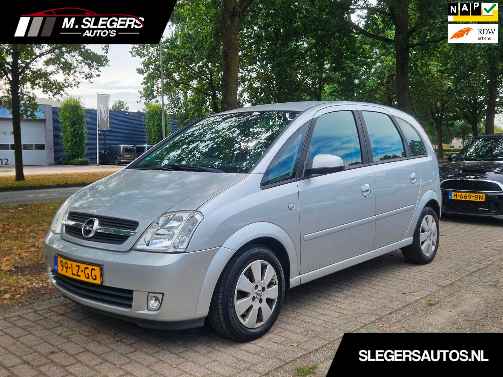 Opel Meriva 1.8-16V Cosmo*Airco*Trekhaak*Nieuwe APK, Auto's, Voorwielaandrijving, 125 pk, 4 cilinders, 1796 cc