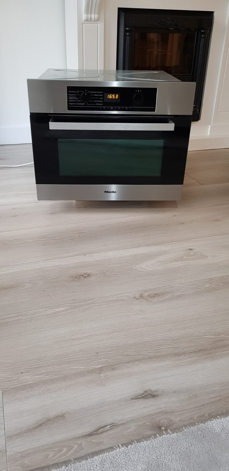 Luxe Miele combi oven magnetron 5000 serie, Ophalen, 45 tot 50 cm, 60 cm of meer, Inbouw
